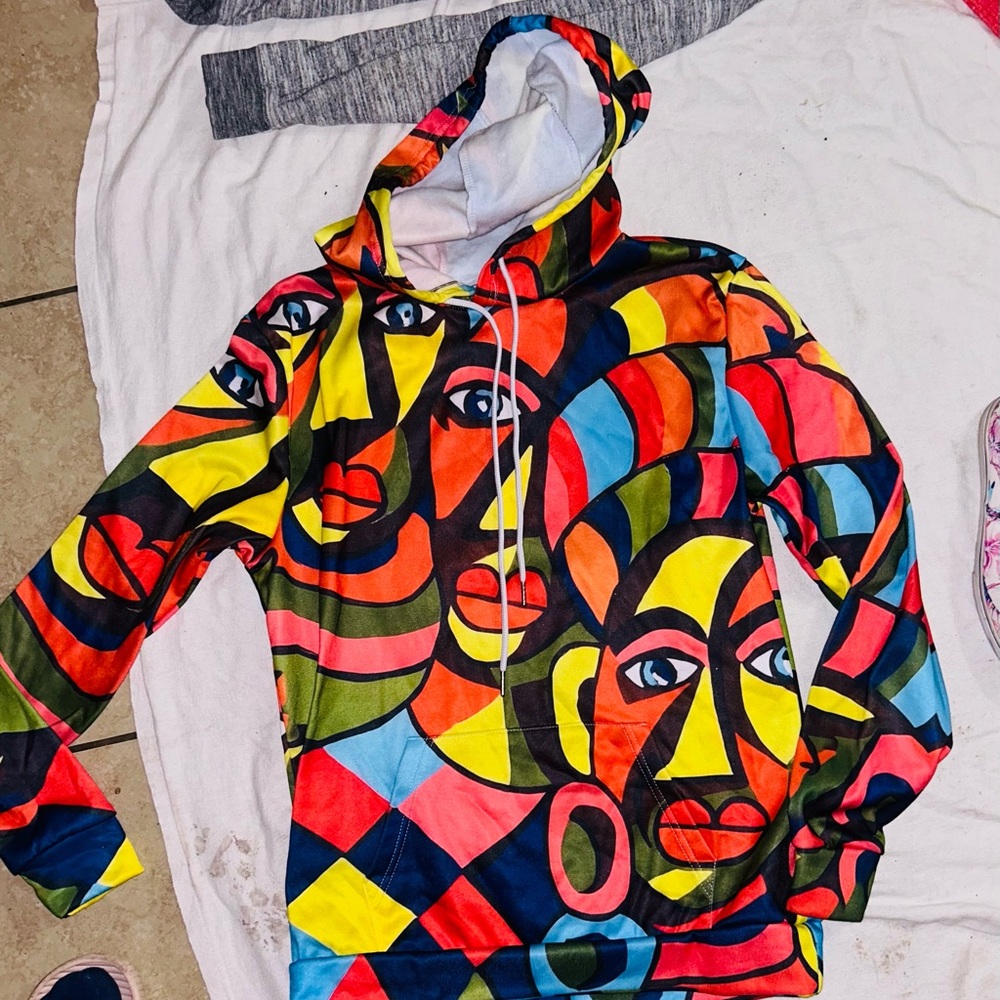 Colorful Abstract Hoodie